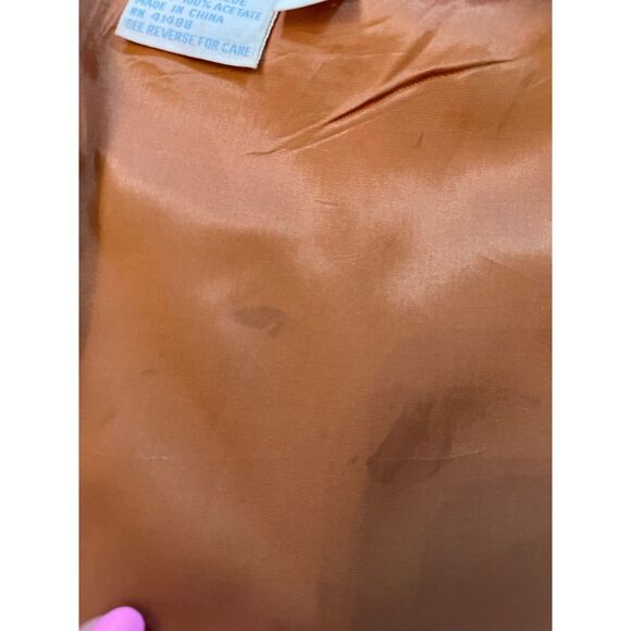 Vintage 100% pig suede QPS vest size small - Picture 4 of 9